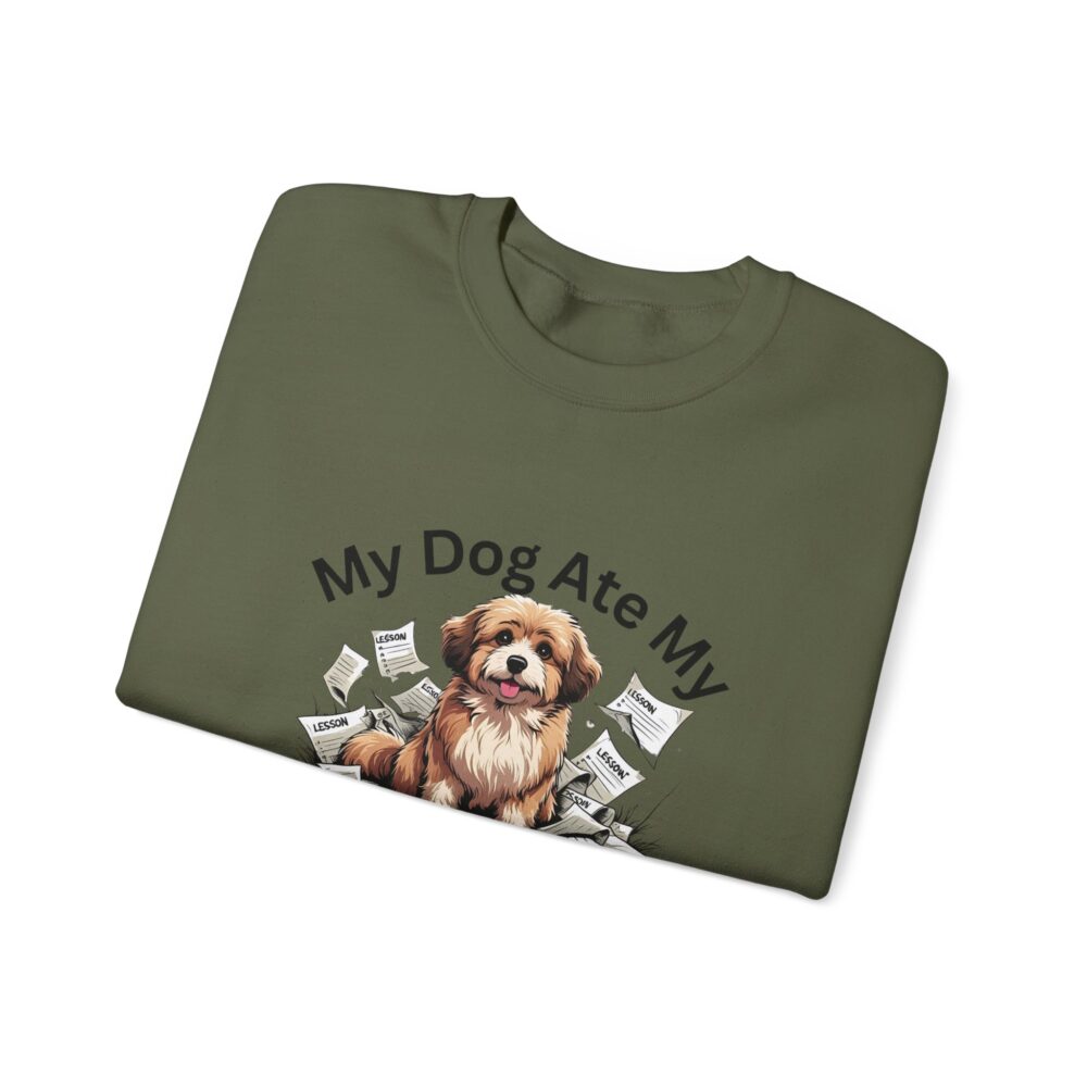 My Dog Ate My Lesson Plans -  Crewneck Sweatshirt - Image 23