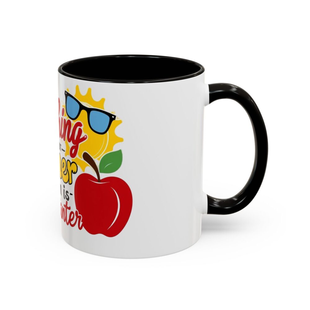 Teaching is Important But Summer Vacation is Importanter - Colorful Mugs - Image 2