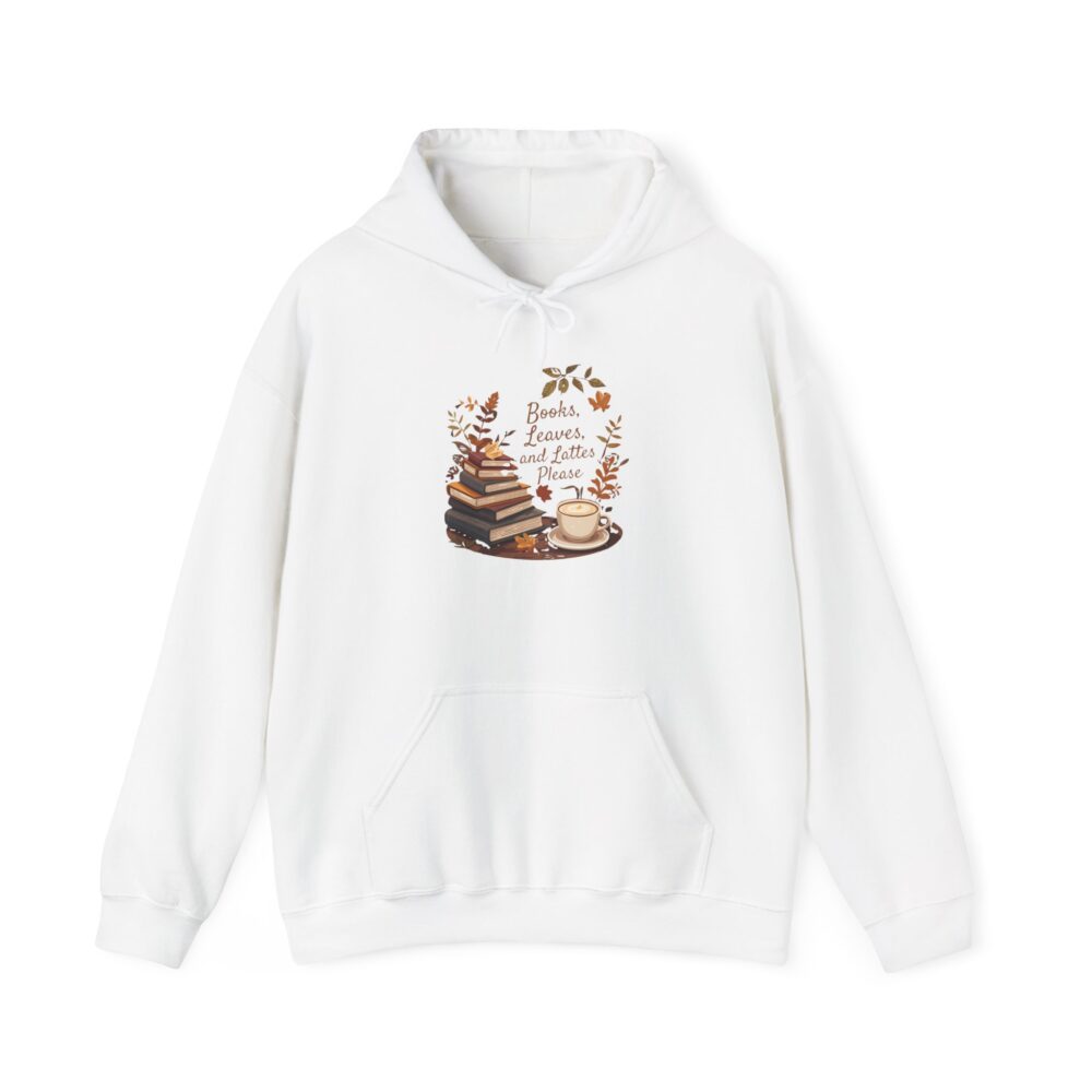 Books, Leaves, and Lattes Please - Unisex Hoodie
