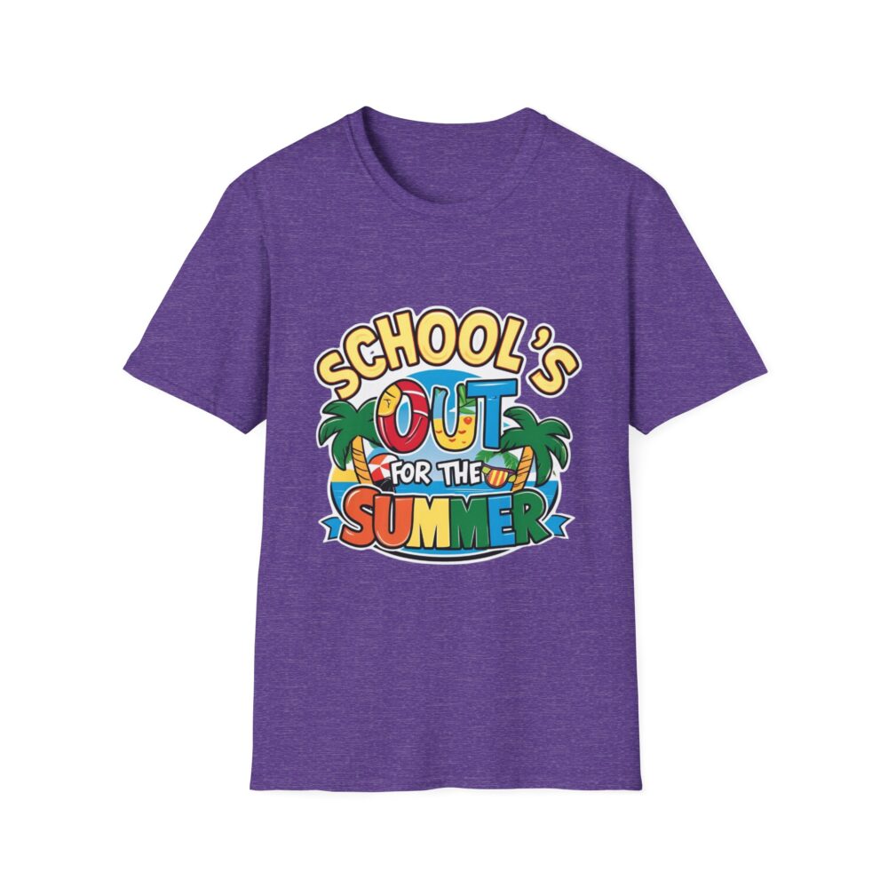 School's Out for the Summer -Unisex Soft Style T-Shirt - Image 33