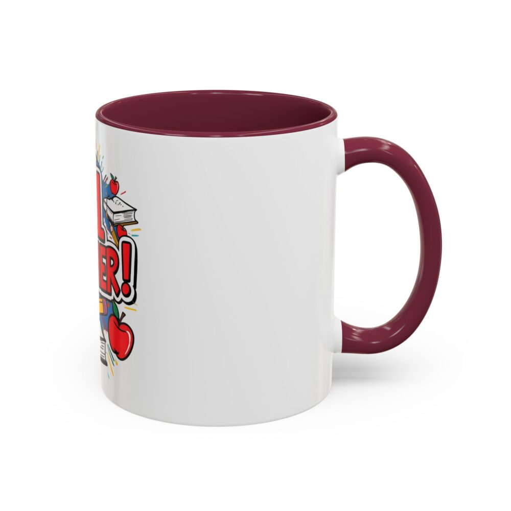 #1 Teacher - Colorful Mugs (11oz, 15oz) - Image 14