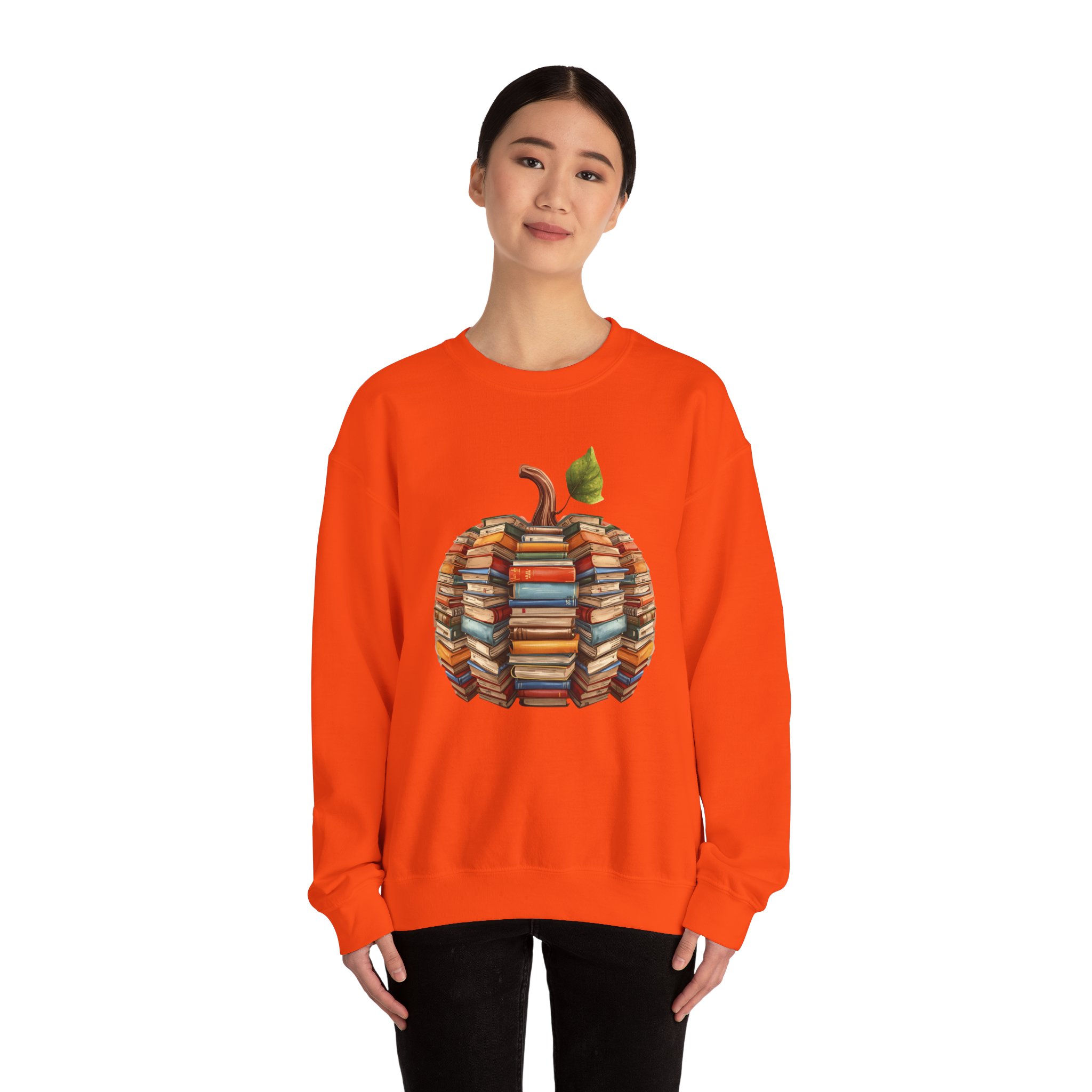 Pumpkin-Crewneck Sweatshirt - Image 28