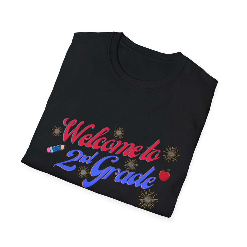 Welcome to 2nd Grade - Unisex Soft style T-Shirt - Image 8