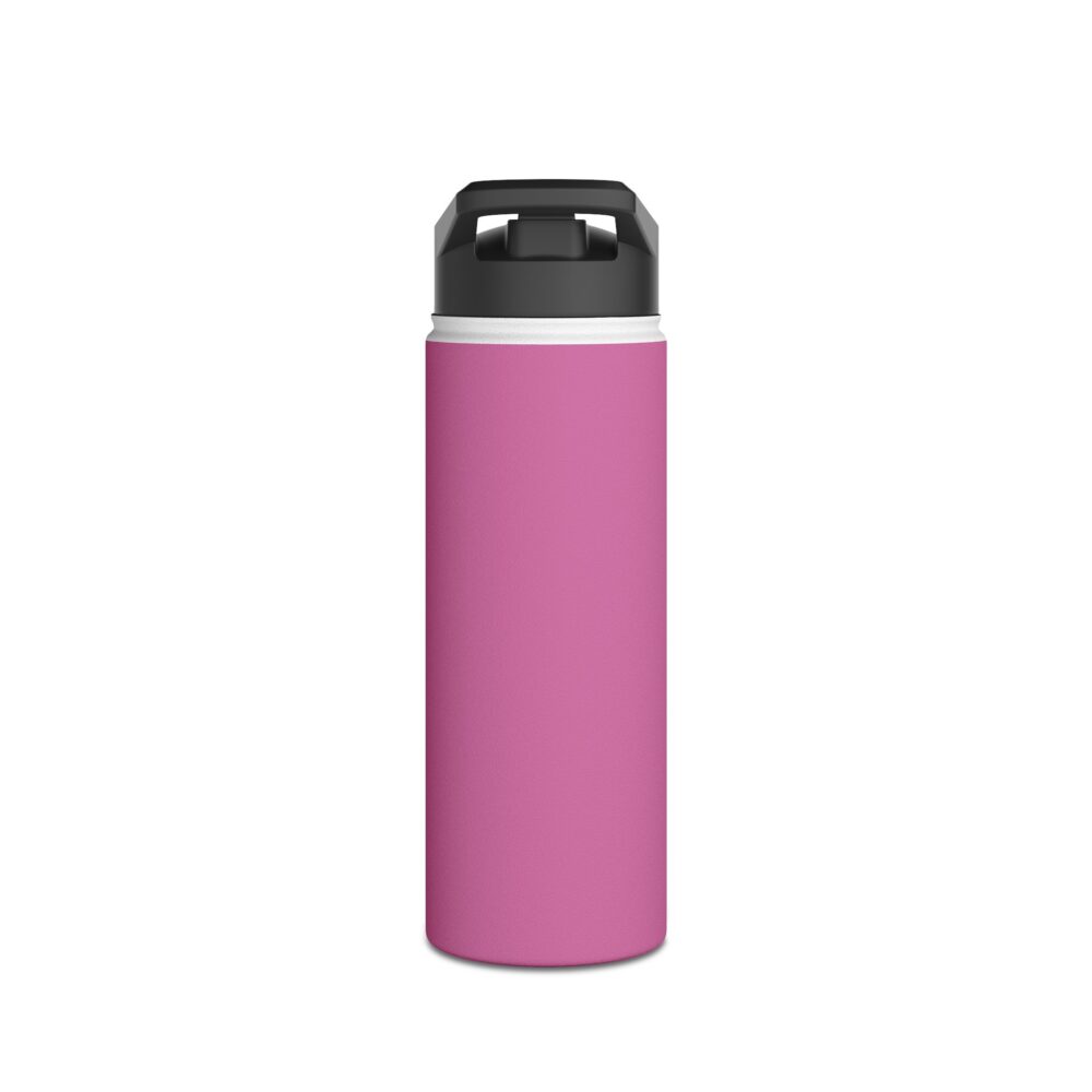 Third Grade Rocks (pink) - Stainless Steel Water Bottle - Image 6