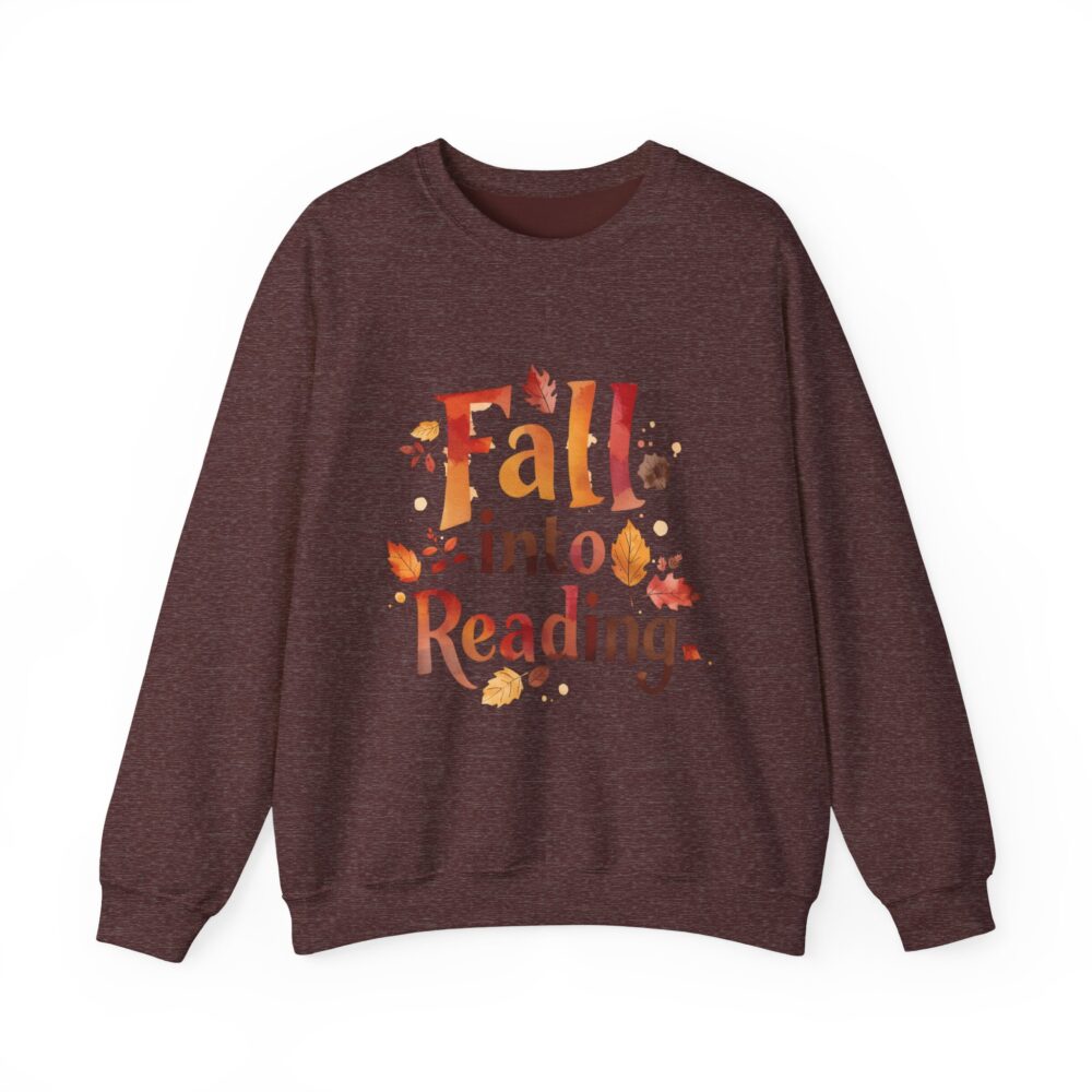 Fall Into Reading-Crewneck Sweatshirt - Image 9