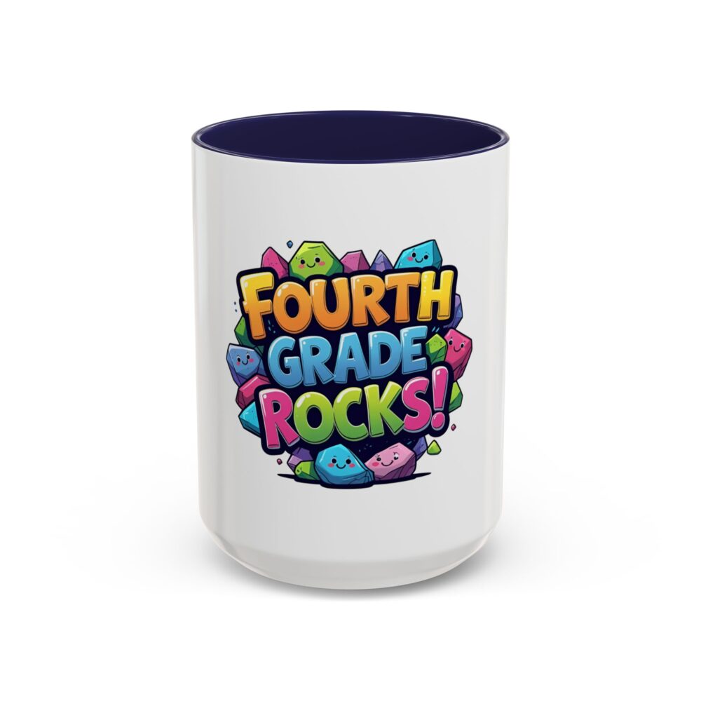 Fourth Grade Rocks - Coffee Mug - Image 21