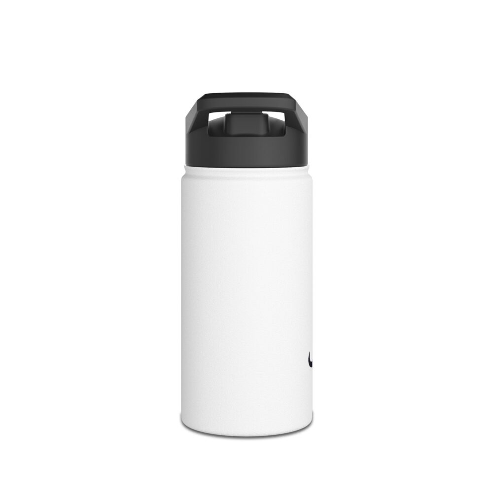 Dinosaurs Didn't Read, and Now They are ... (B&W)-Stainless Steel Water Bottle - Image 2