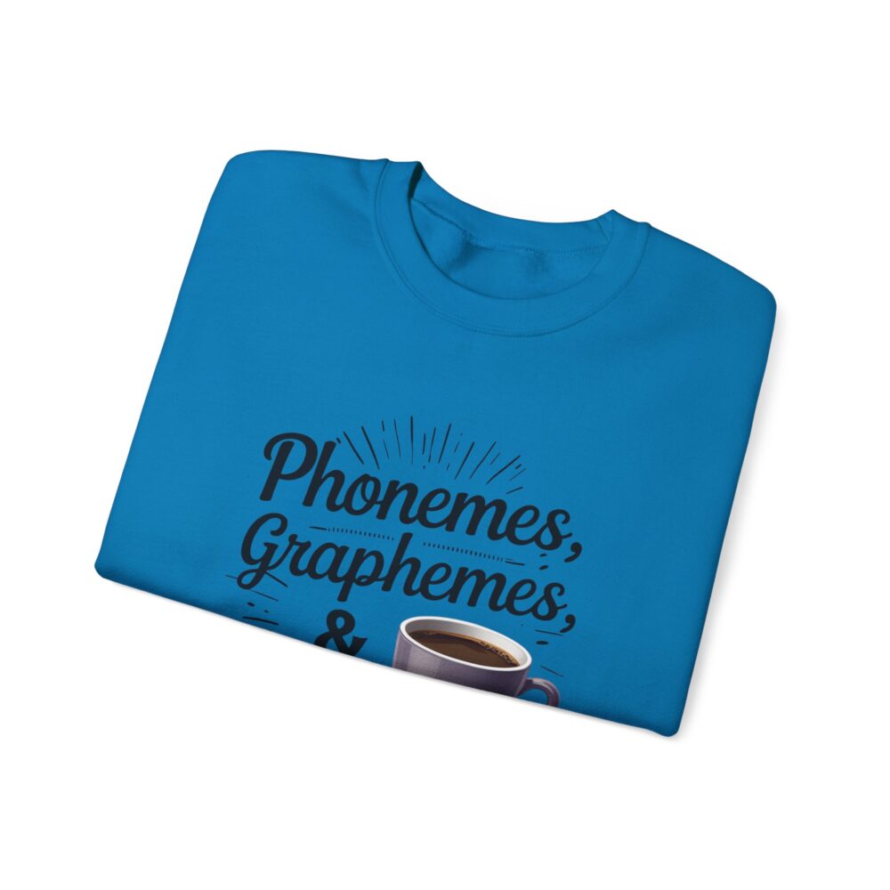 Caffeine & Phonemes Crewneck Sweatshirt | - Image 27