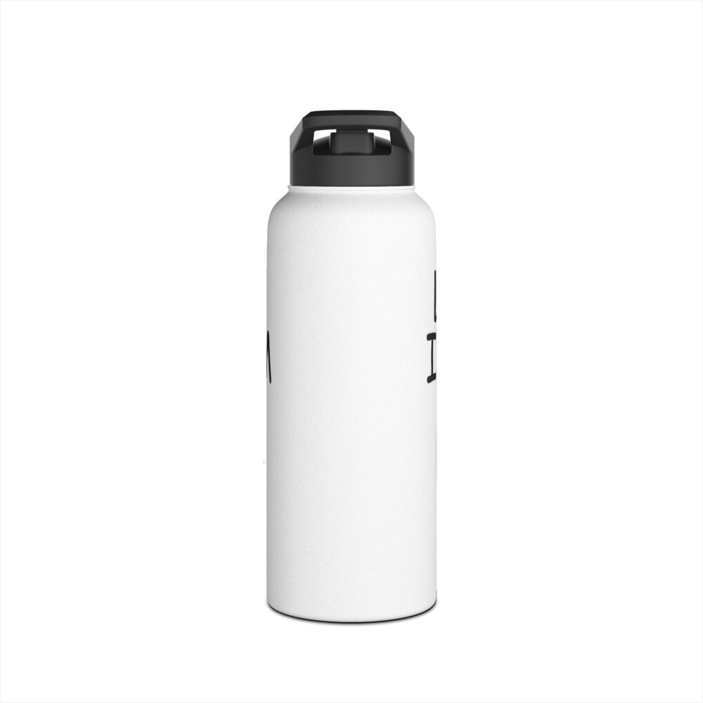 Literacy is My Jam (white) - Stainless Steel Water Bottle - Image 2