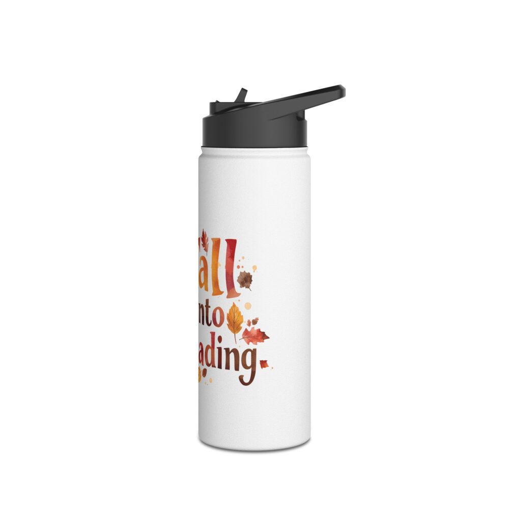 Fall Into Reading-Stainless Steel Water Bottle - Image 8