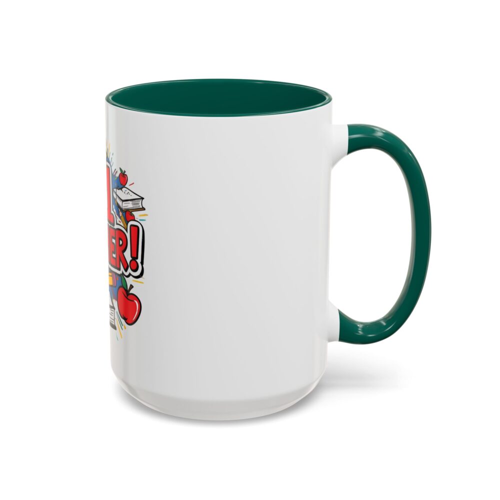 #1 Teacher - Colorful Mugs (11oz, 15oz) - Image 38