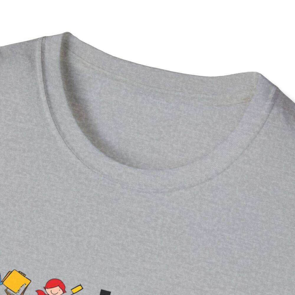 I Teach! What's Your Superpower? - Unisex Soft Style T-Shirt - Image 11
