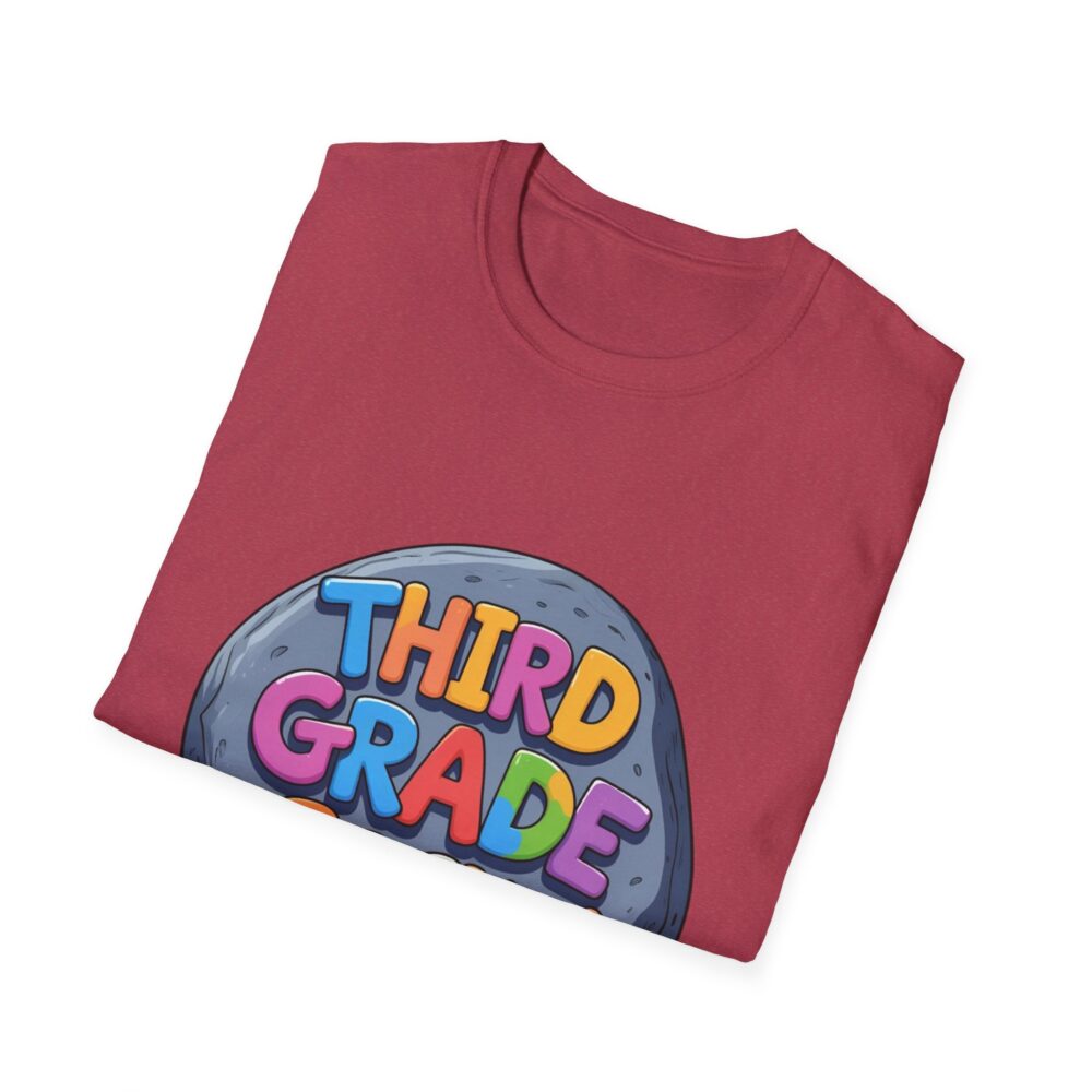 Third Grade Rocks - Unisex Soft style T-Shirt - Image 60