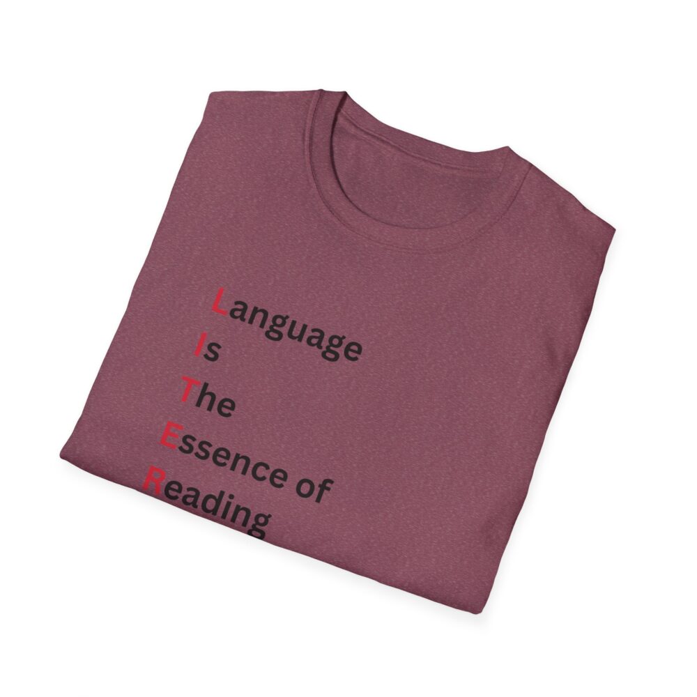 LITERACY - Unisex Soft style T-Shirt - Image 56