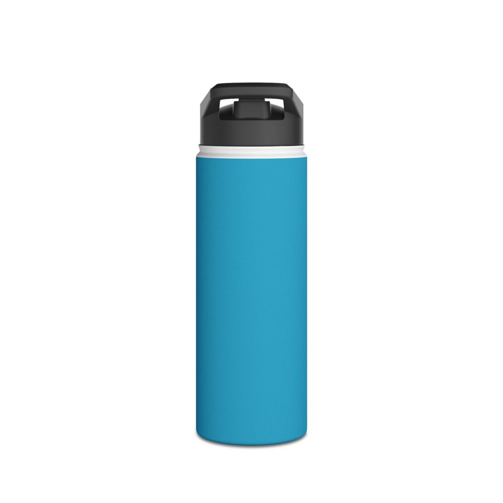 Reading is a Ticket to Adventure (turquoise) - Stainless Steel Water Bottle - Image 6