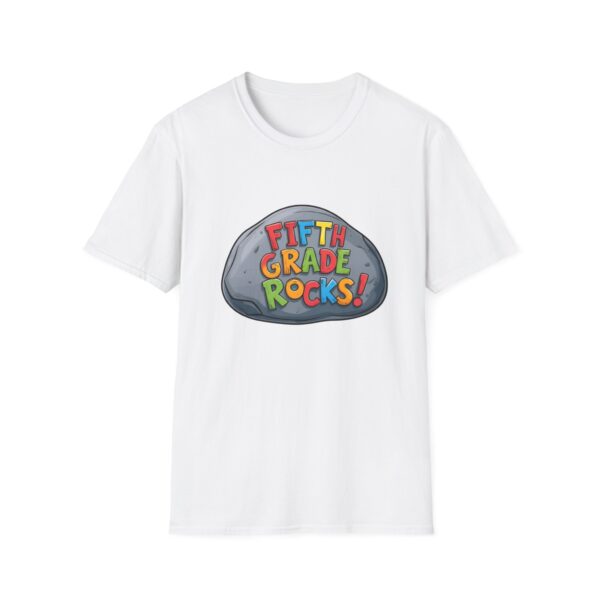 Fifth Grade Rocks - Unisex Soft style T-Shirt