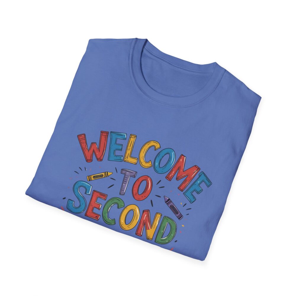 Welcome to Second Grade - Unisex Soft style T-Shirt - Image 32