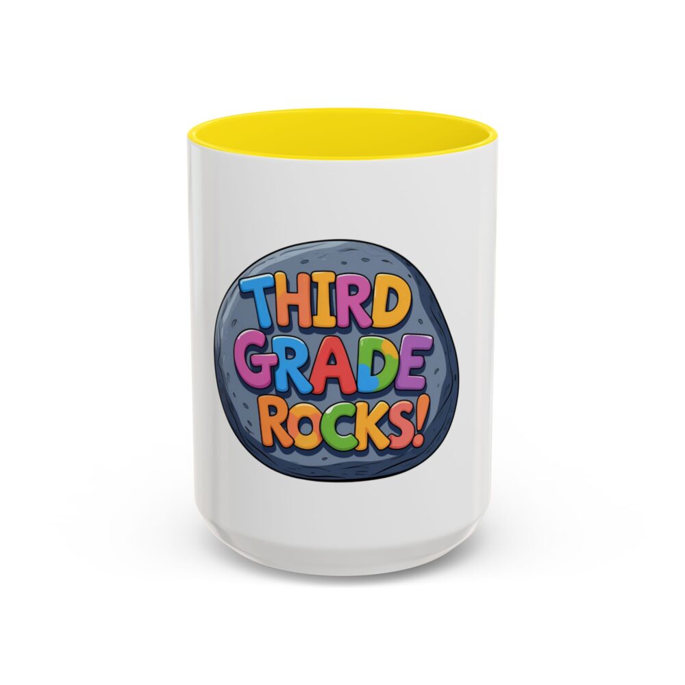 Third Grade Rocks - Coffee Mug - Image 61