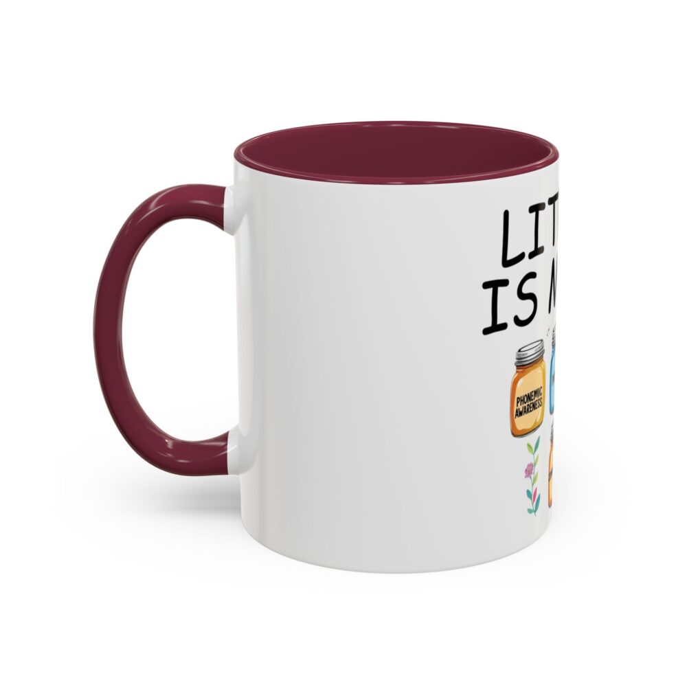Literacy is My Jam - Colorful Mugs (11oz, 15oz) - Image 16