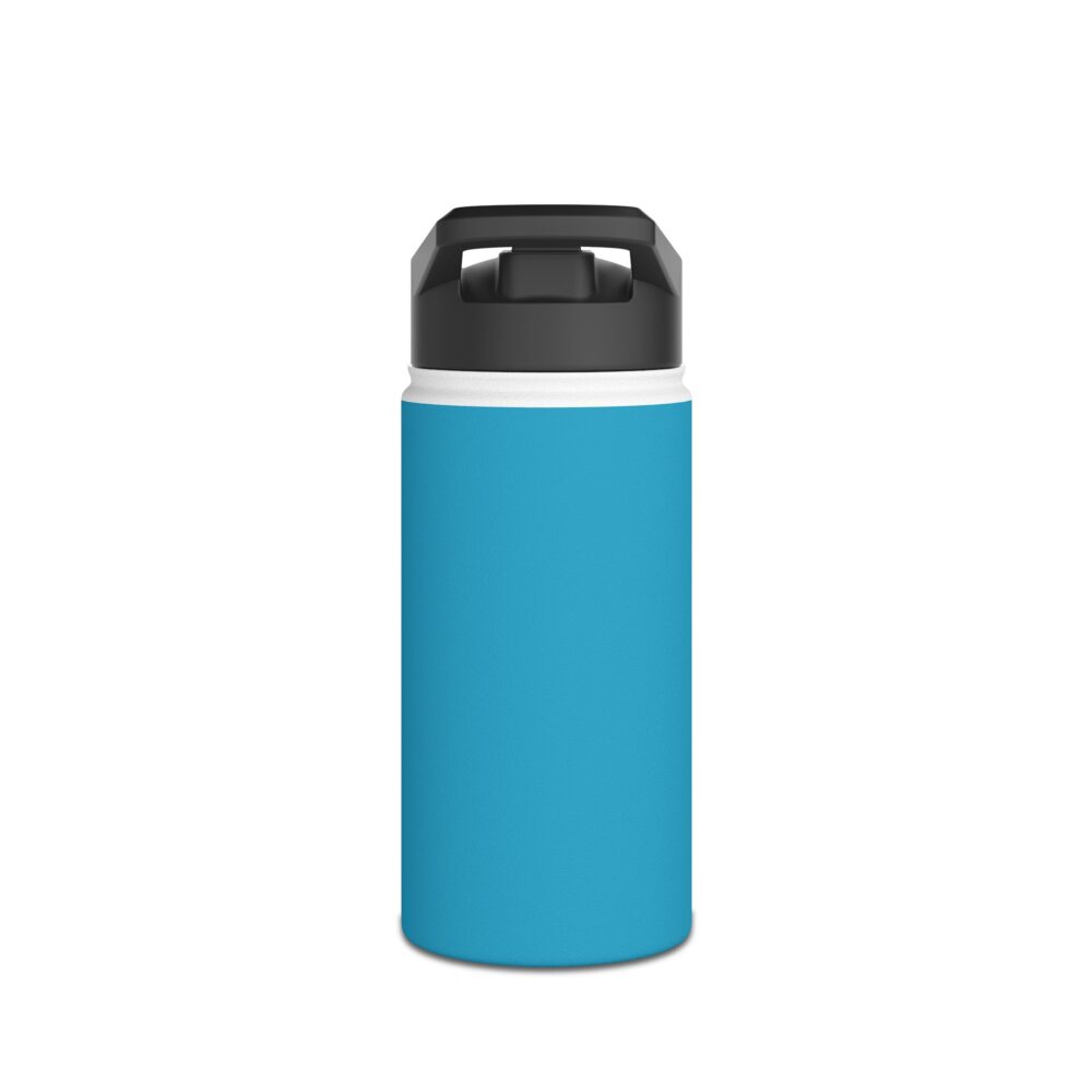 Reading is a Ticket to Adventure (turquoise) - Stainless Steel Water Bottle - Image 2