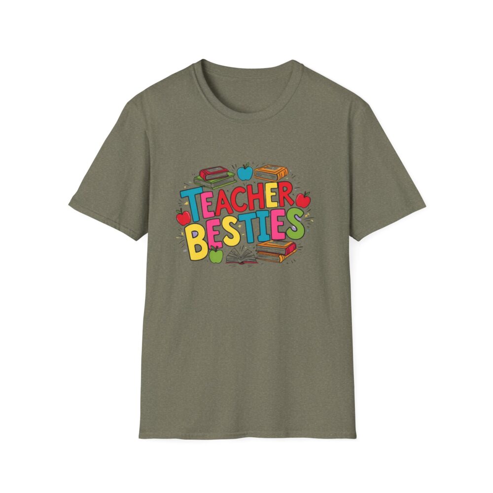 Teacher Besties - Unisex Soft style T-Shirt - Image 13