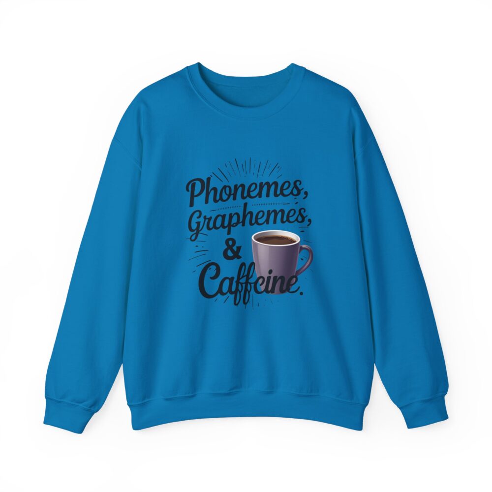 Caffeine & Phonemes Crewneck Sweatshirt | - Image 25