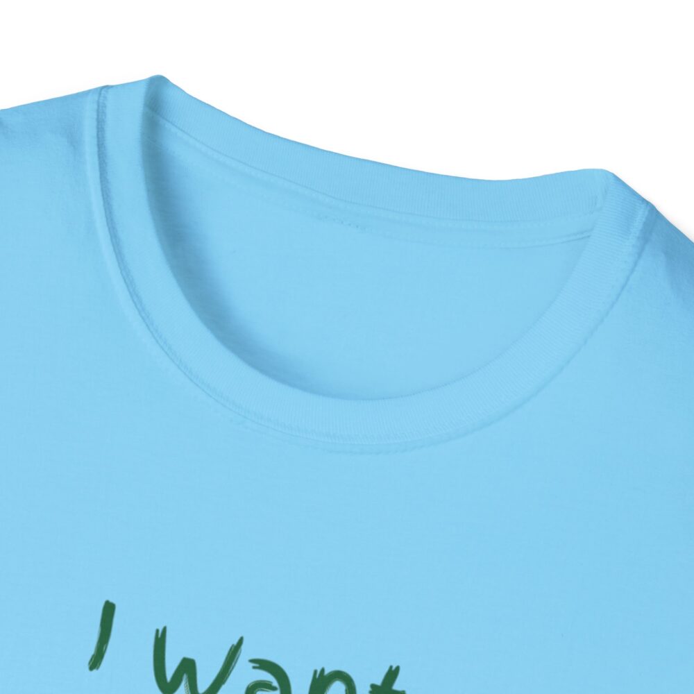 I Want to Be a Schwa! It's Never Stressed! - Unisex Soft Style T-Shirt - Image 27