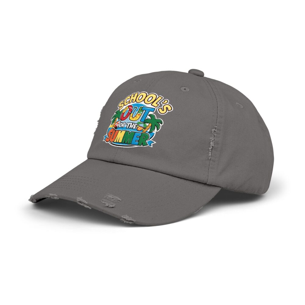 School's Out - Fun Summer Hat, Unisex Adjustable Baseball Cap - Image 22