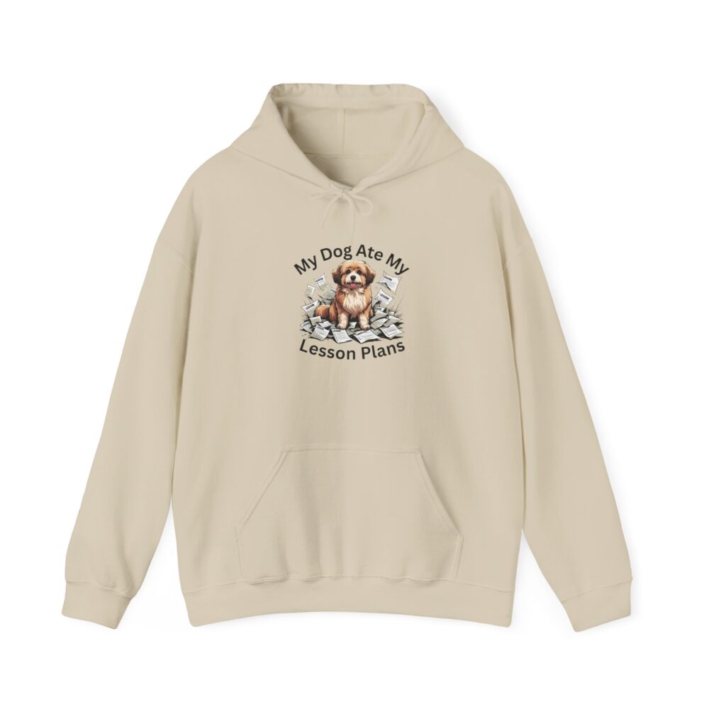 My Dog Ate My Lesson Plans - Unisex Hoodie - Image 5