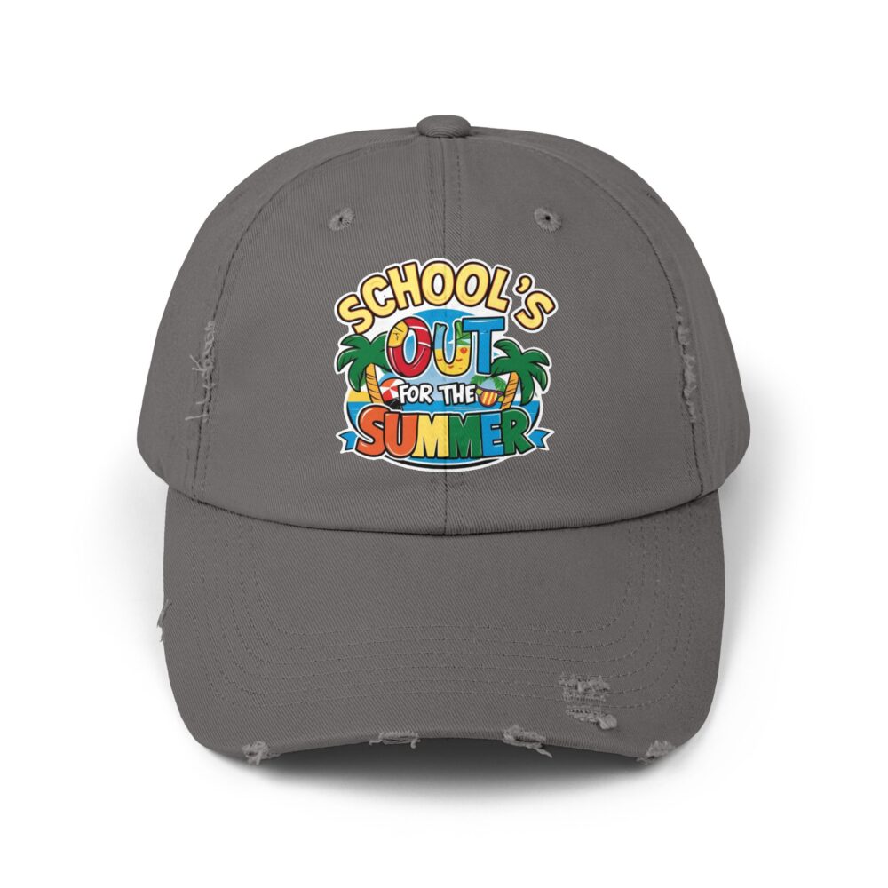 School's Out - Fun Summer Hat, Unisex Adjustable Baseball Cap - Image 21