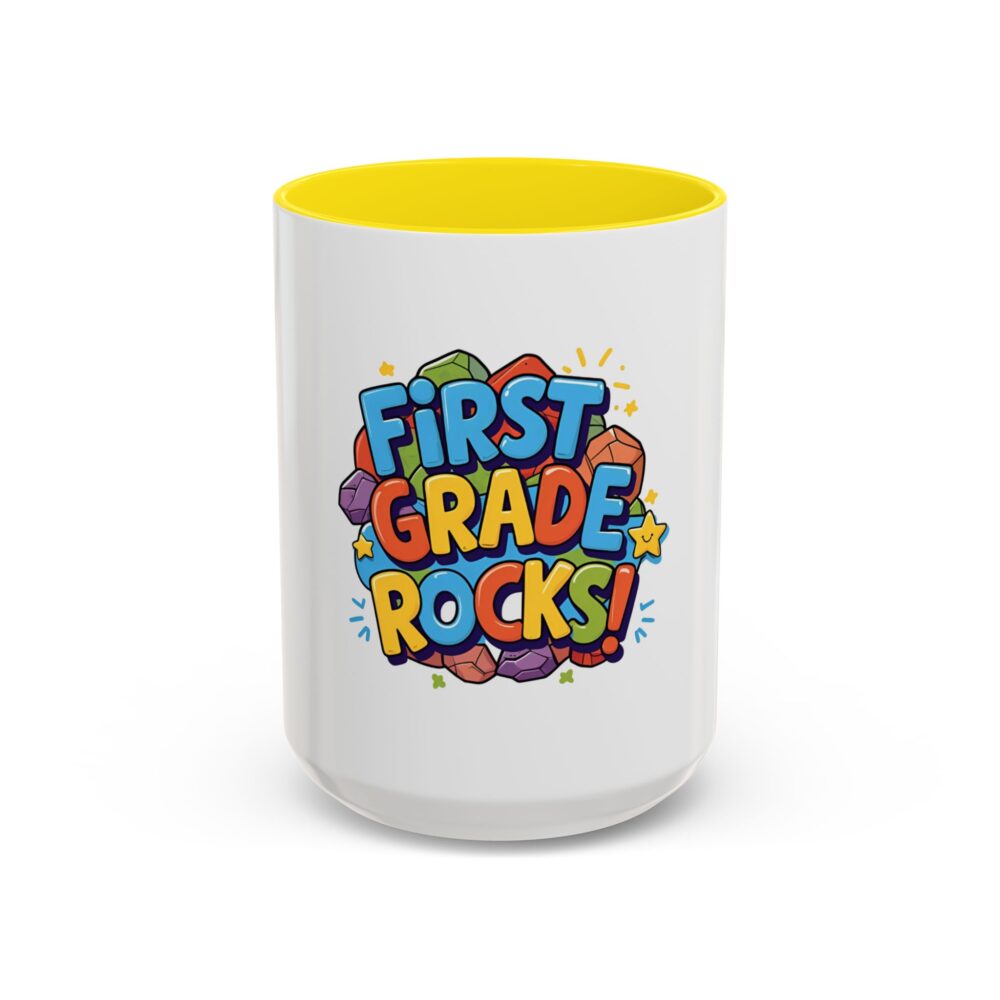 First Grade Rocks - Coffee Mug - Image 61