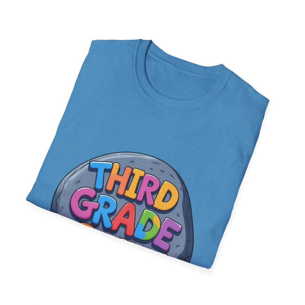 Third Grade Rocks - Unisex Soft style T-Shirt - Image 24