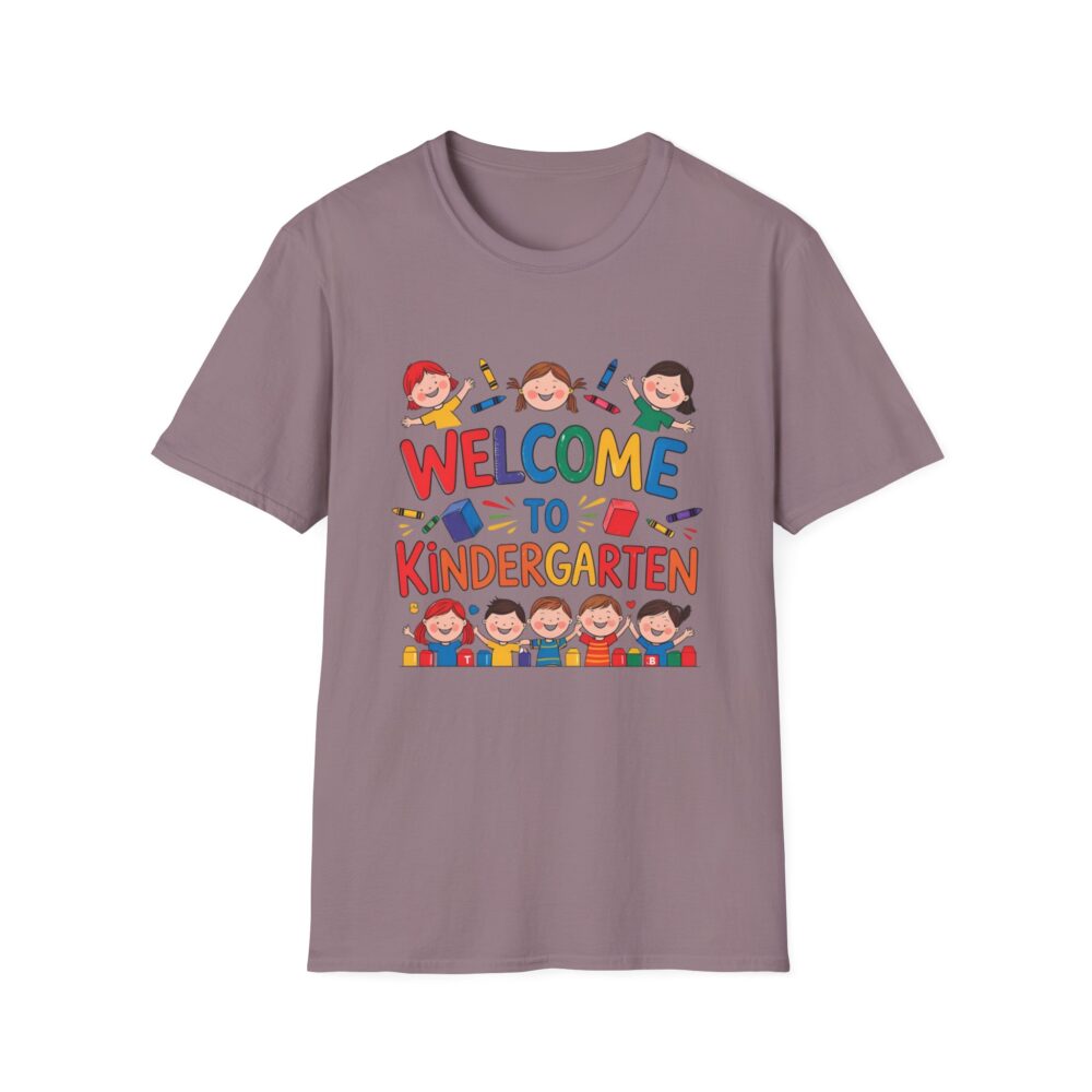 Welcome to Kindergarten - Unisex Soft style T-Shirt - Image 45