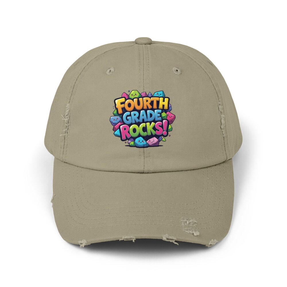 Fourth Grade Rocks, Unisex Adjustable Baseball Cap - Image 13