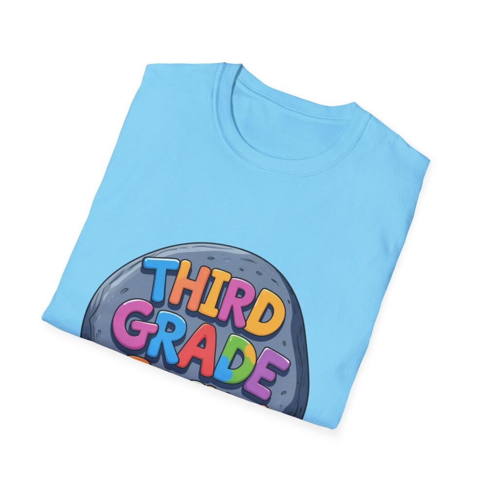 Third Grade Rocks - Unisex Soft style T-Shirt - Image 28