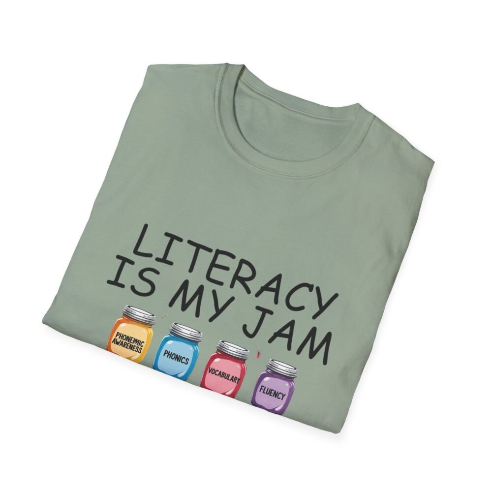 Literacy is My Jam - Unisex Soft Style T-Shirt - Image 28