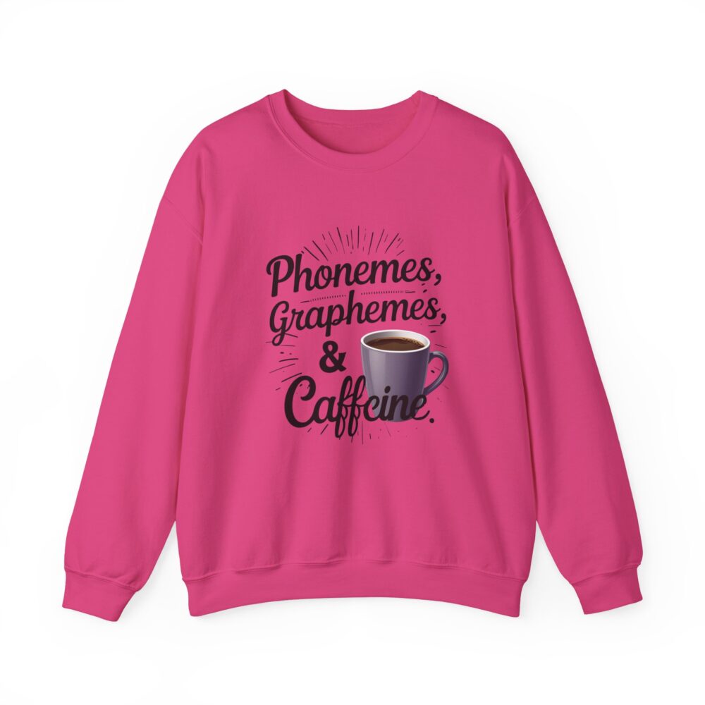 Caffeine & Phonemes Crewneck Sweatshirt | - Image 33