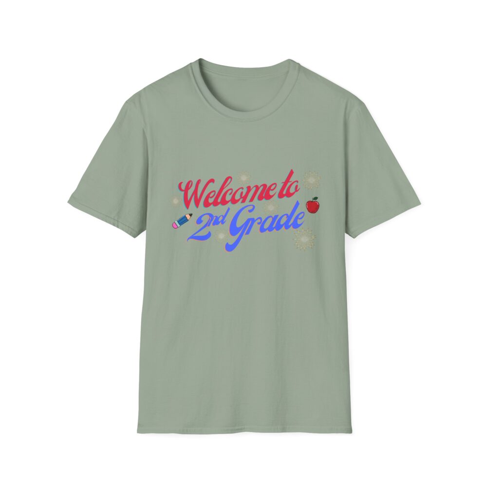 Welcome to 2nd Grade - Unisex Soft style T-Shirt - Image 17
