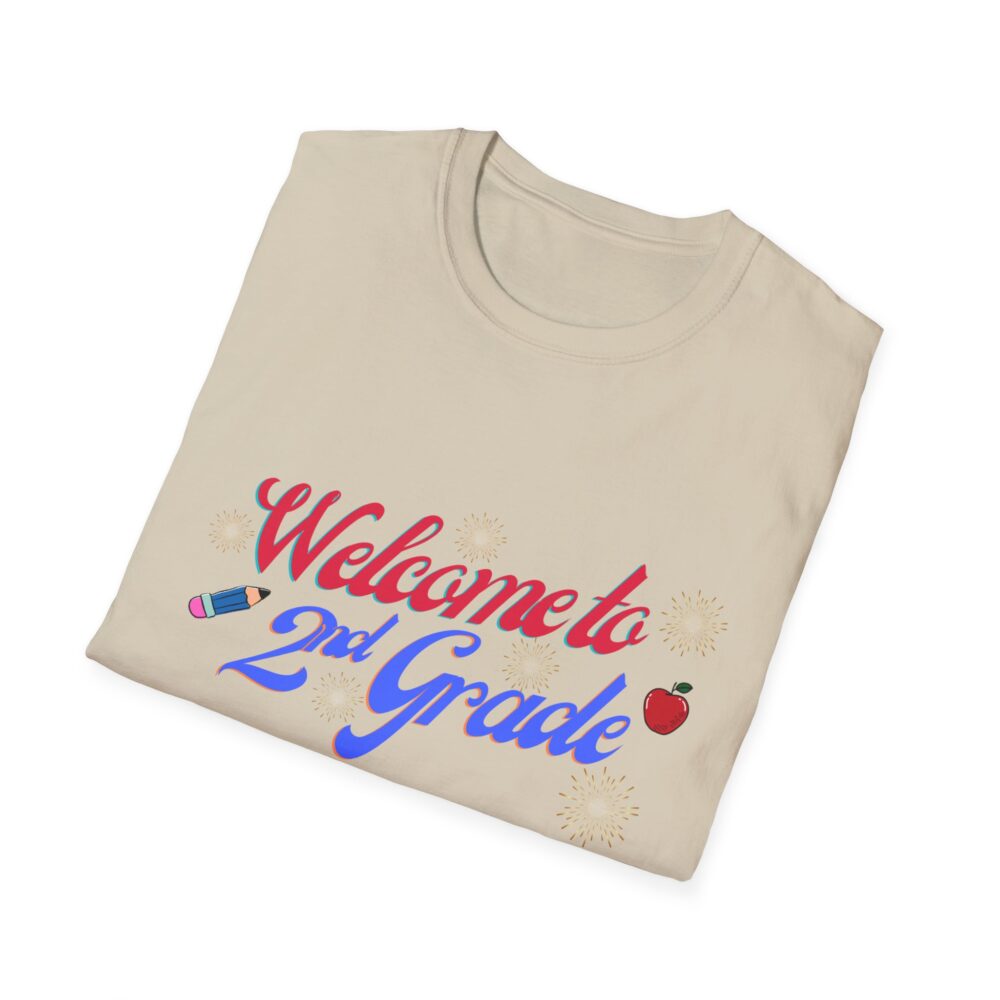 Welcome to 2nd Grade - Unisex Soft style T-Shirt - Image 12