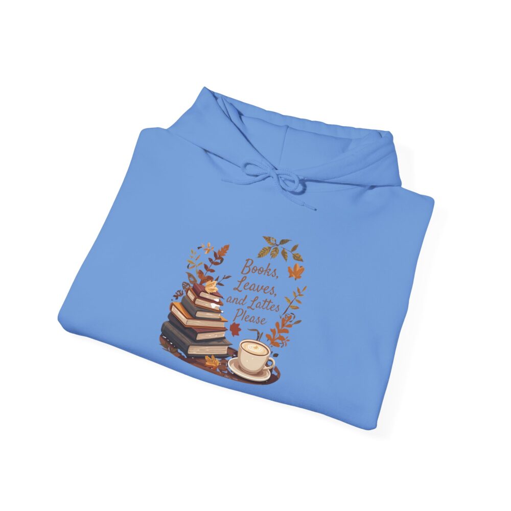 Books, Leaves, and Lattes Please - Unisex Hoodie - Image 20