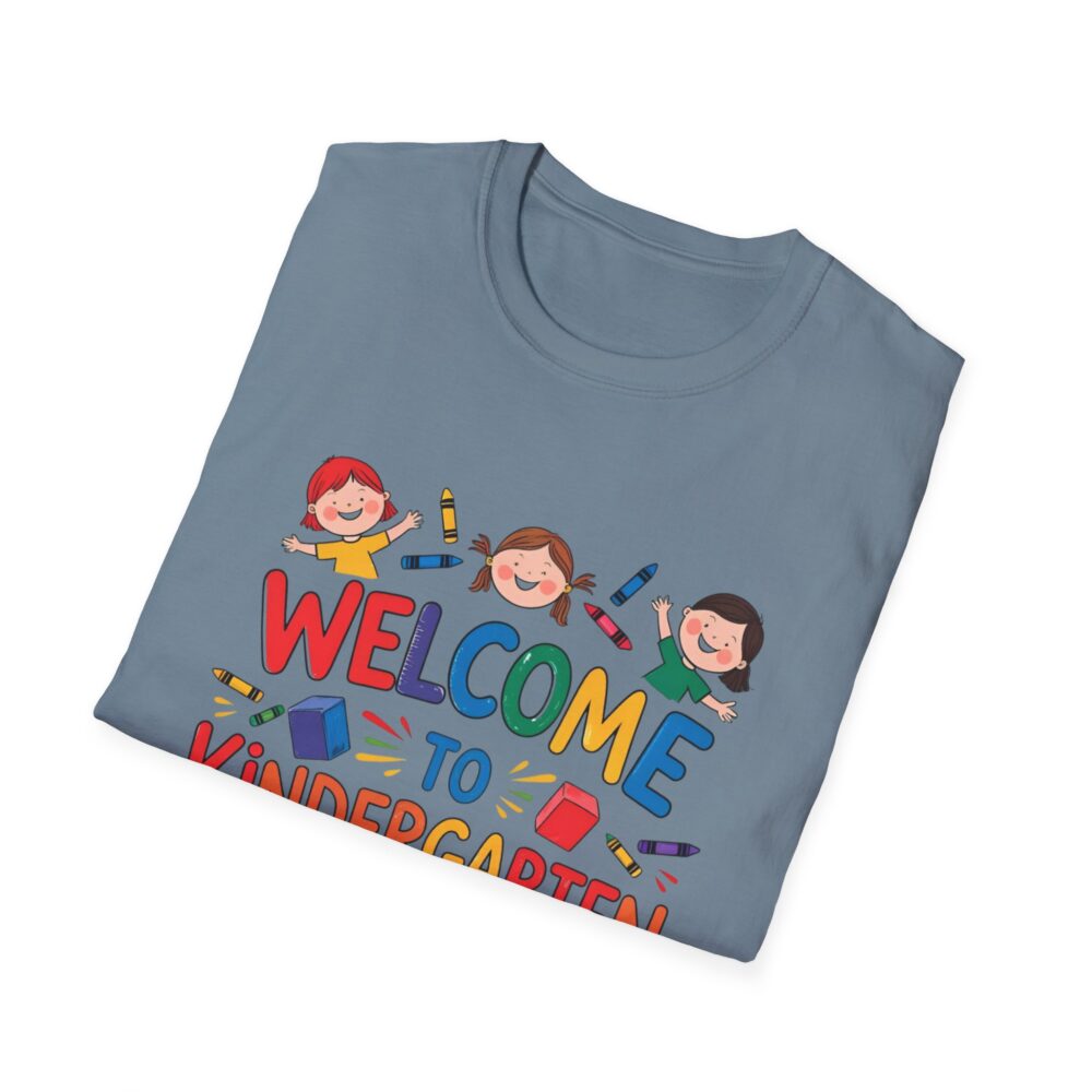 Welcome to Kindergarten - Unisex Soft style T-Shirt - Image 36