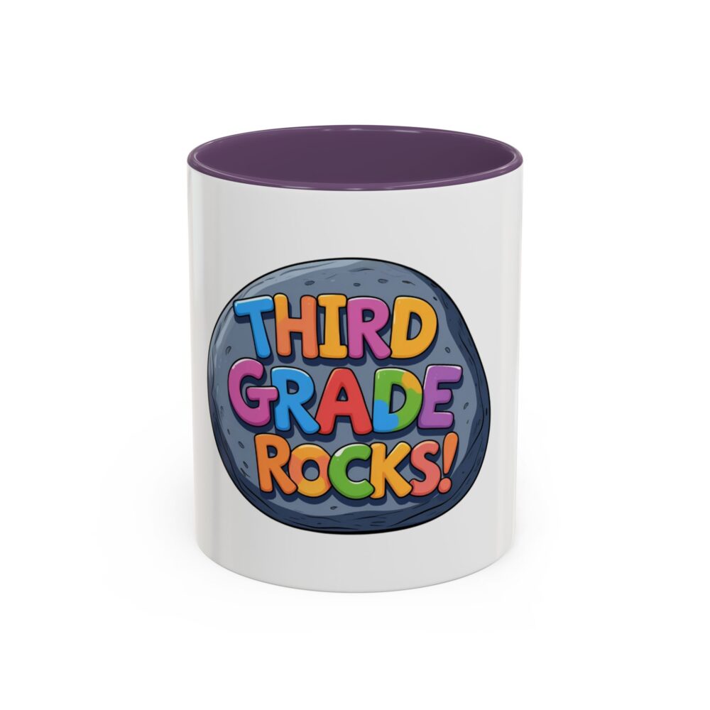 Third Grade Rocks - Coffee Mug - Image 45