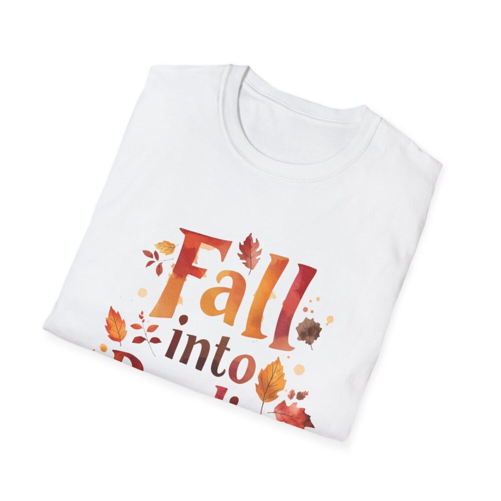 Fall Into Reading-Unisex Soft style T-Shirt - Image 4