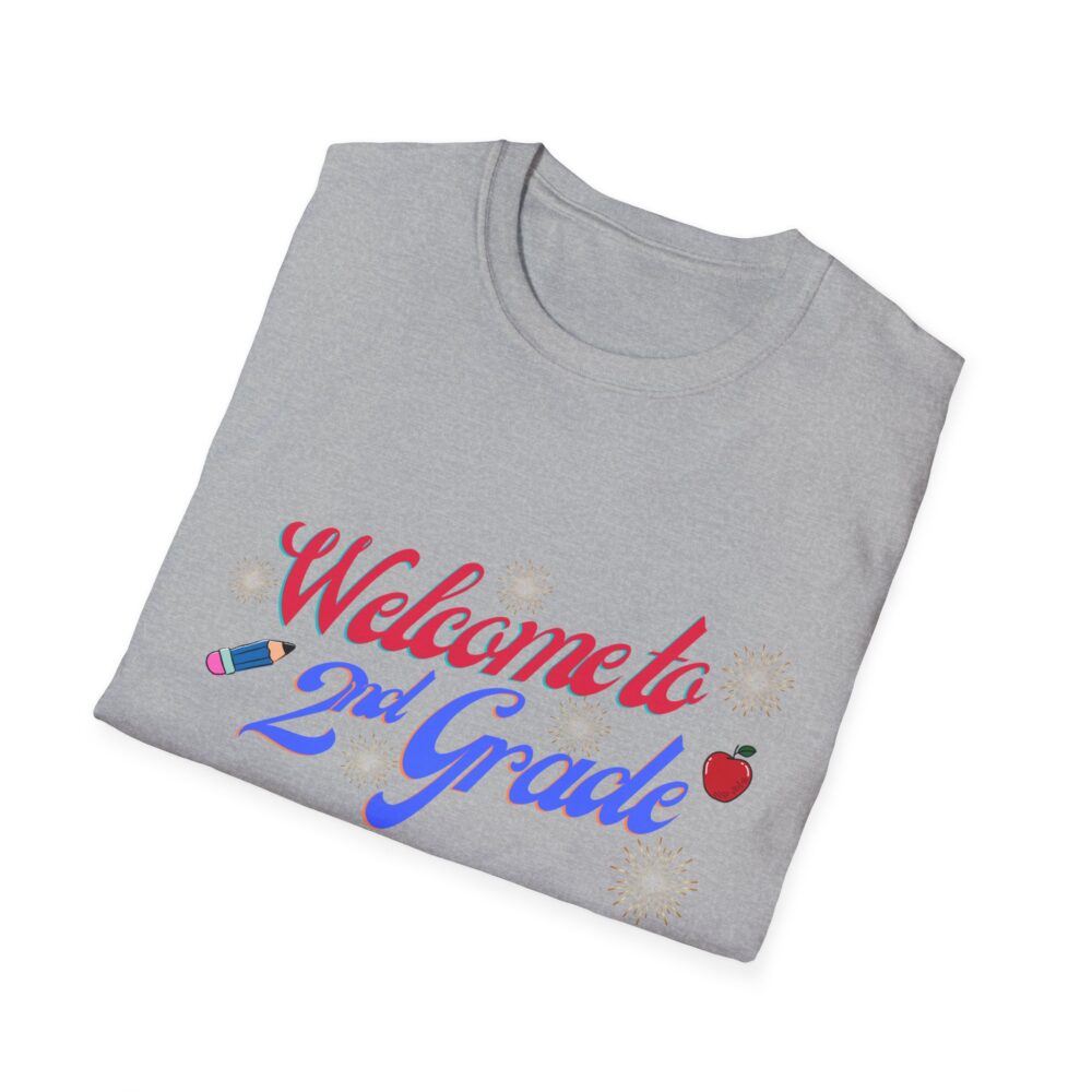 Welcome to 2nd Grade - Unisex Soft style T-Shirt - Image 16