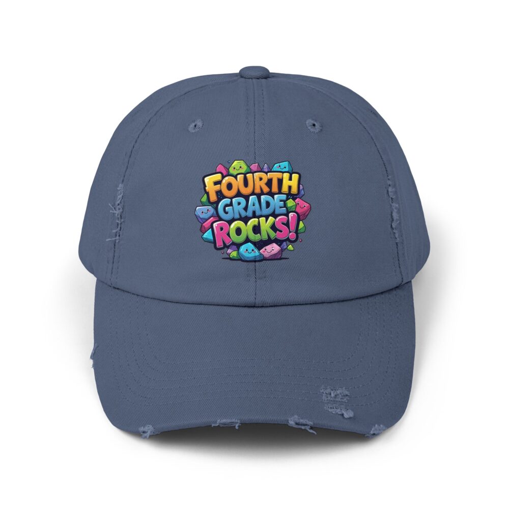 Fourth Grade Rocks, Unisex Adjustable Baseball Cap - Image 17
