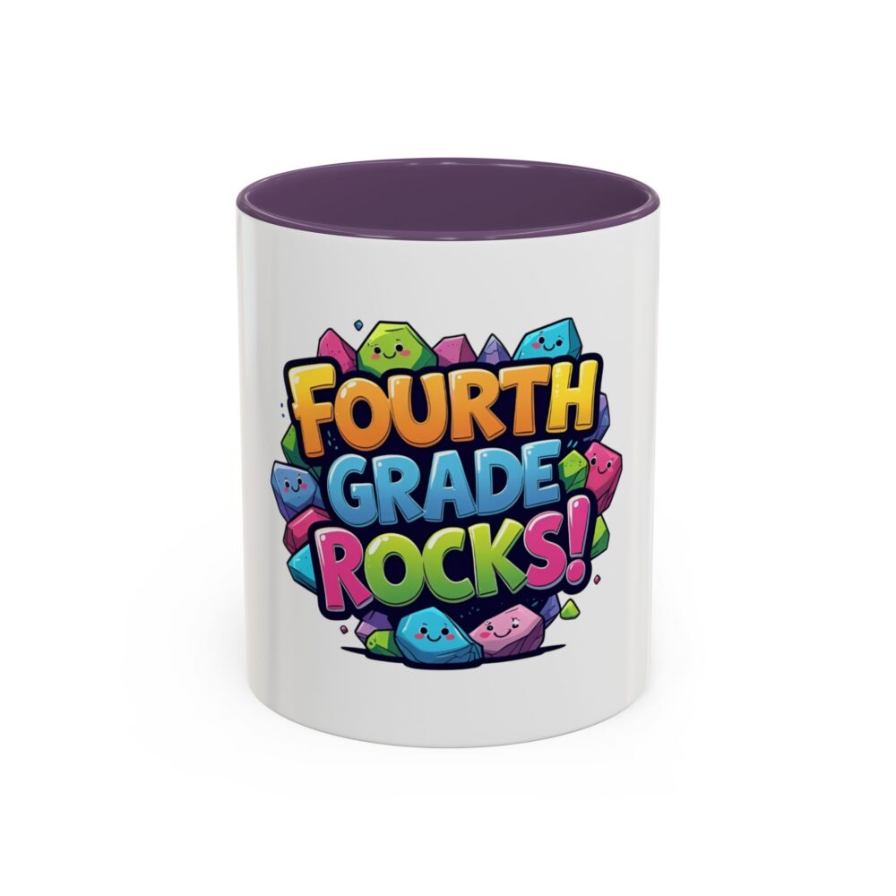 Fourth Grade Rocks - Coffee Mug - Image 45
