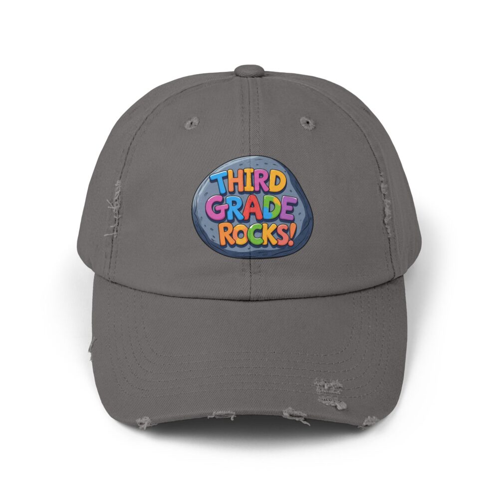 Third Grade Rocks, Unisex Adjustable Baseball Cap - Image 21