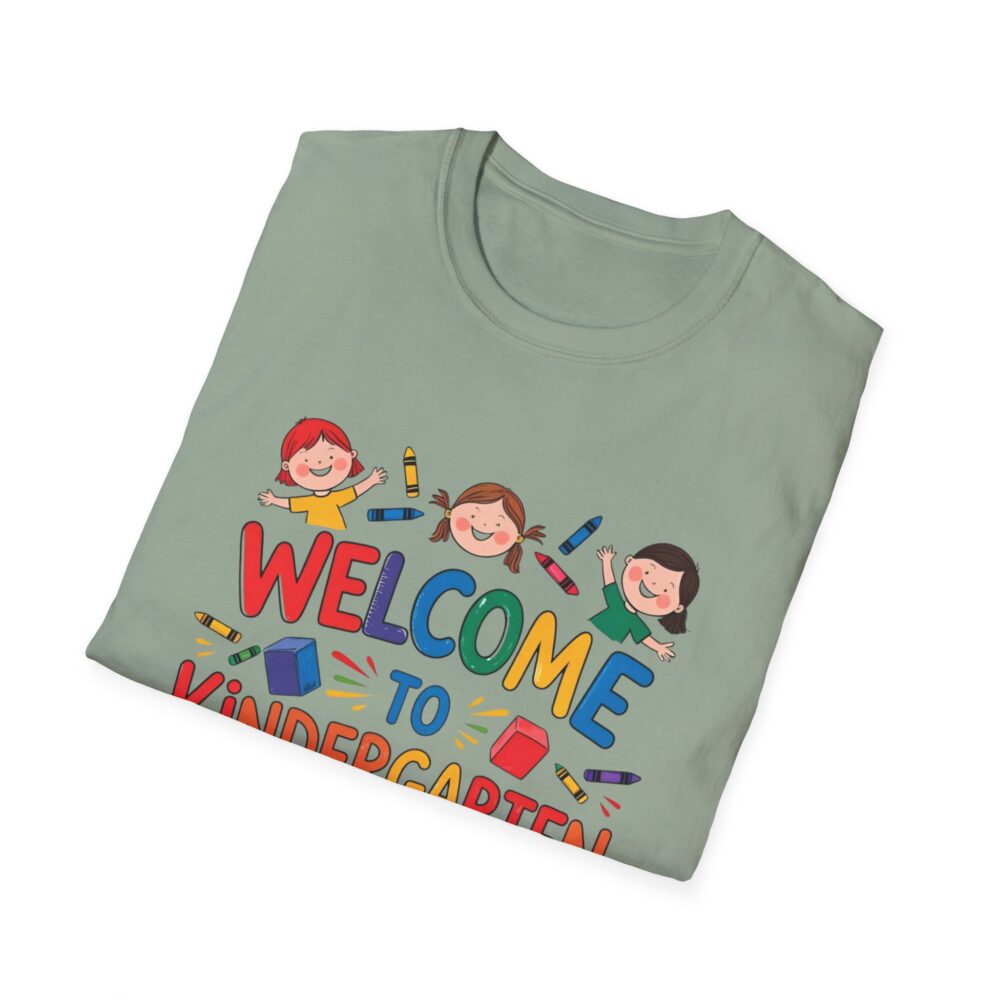 Welcome to Kindergarten - Unisex Soft style T-Shirt - Image 20