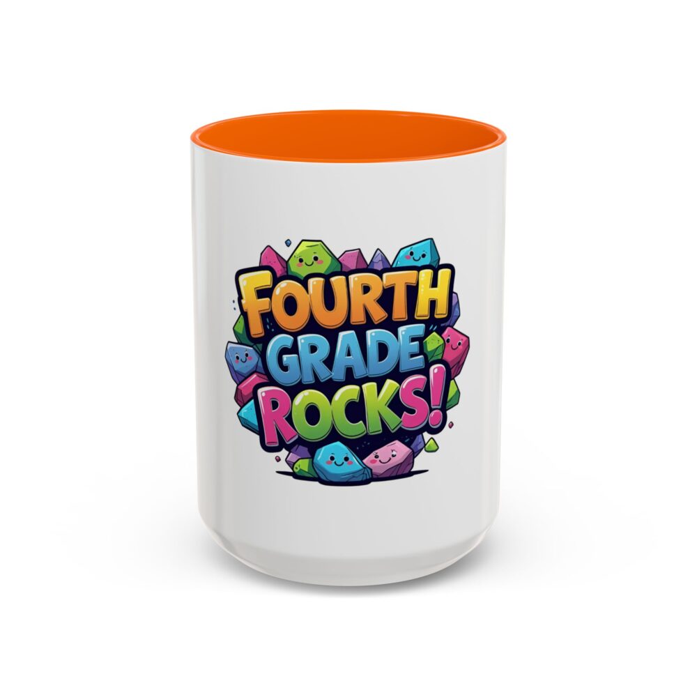 Fourth Grade Rocks - Coffee Mug - Image 53