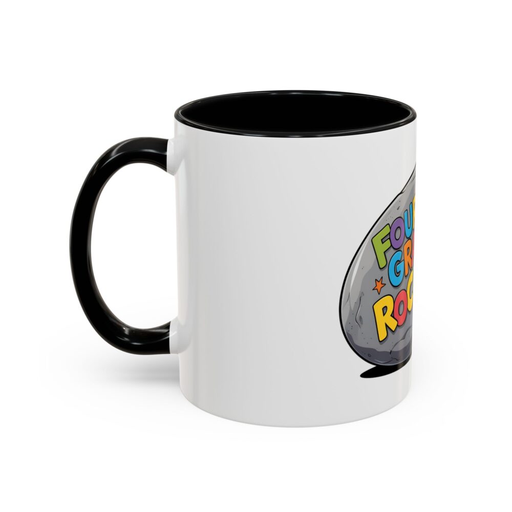 Fourth Grade Rocks - Coffee Mug - Image 3